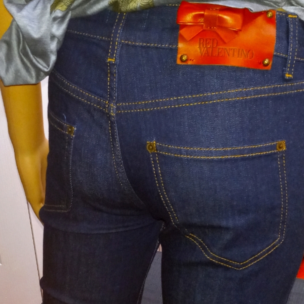RED-Valentino Skinny Jeans